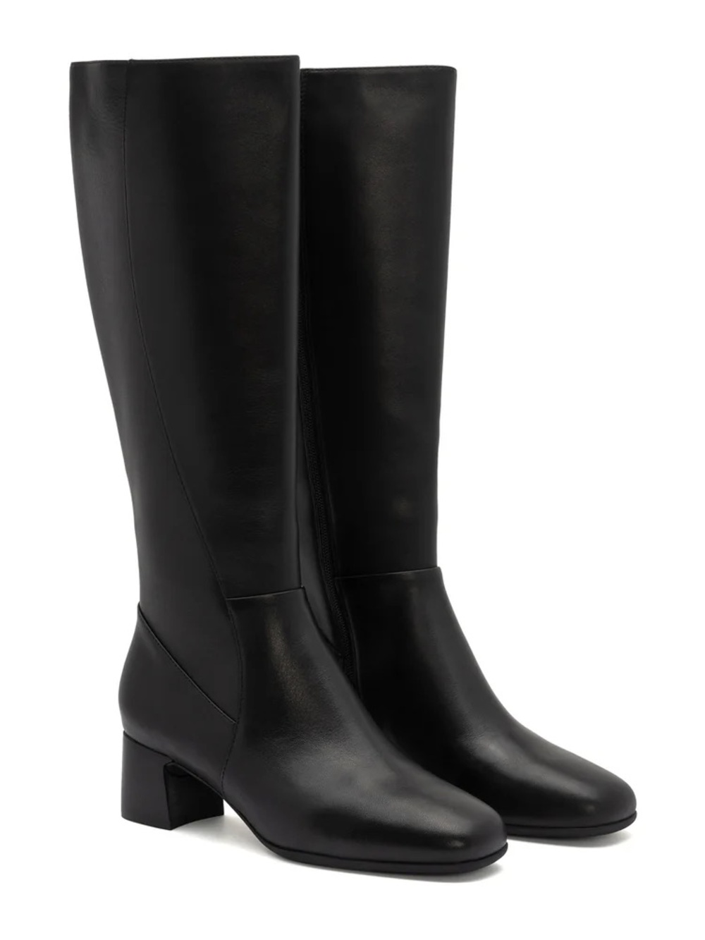 ABEO Avenue Tall Boots| Black Nappa